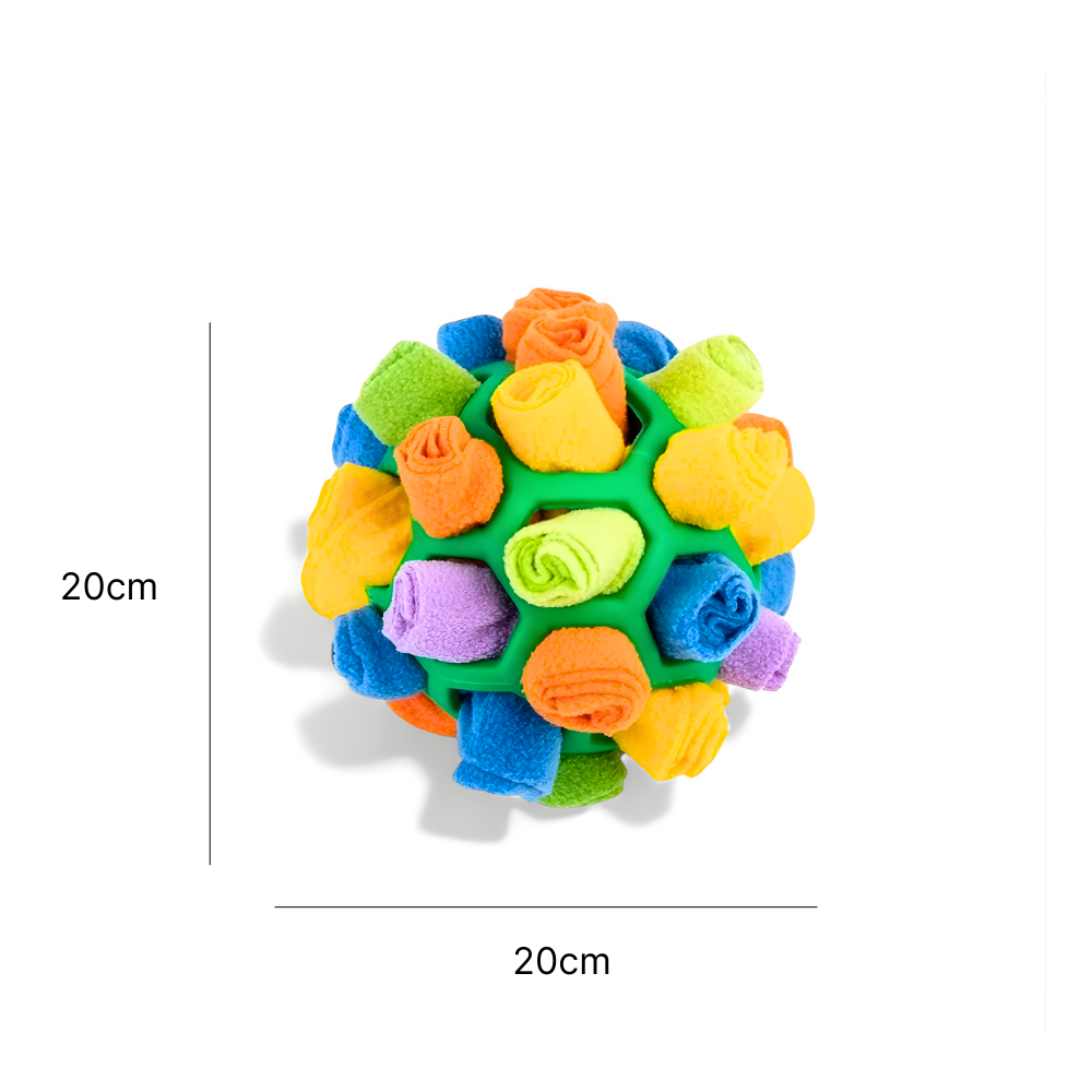 Schnüffelball für Hunde – Spaß, Auslastung & langsameres Fressen