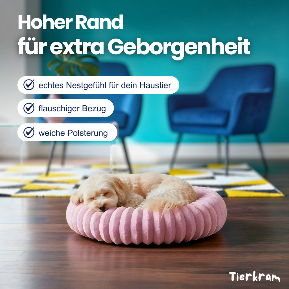 Kuschelweiches Hunde- & Katzennest – Warm, weich und geborgen Schlafen